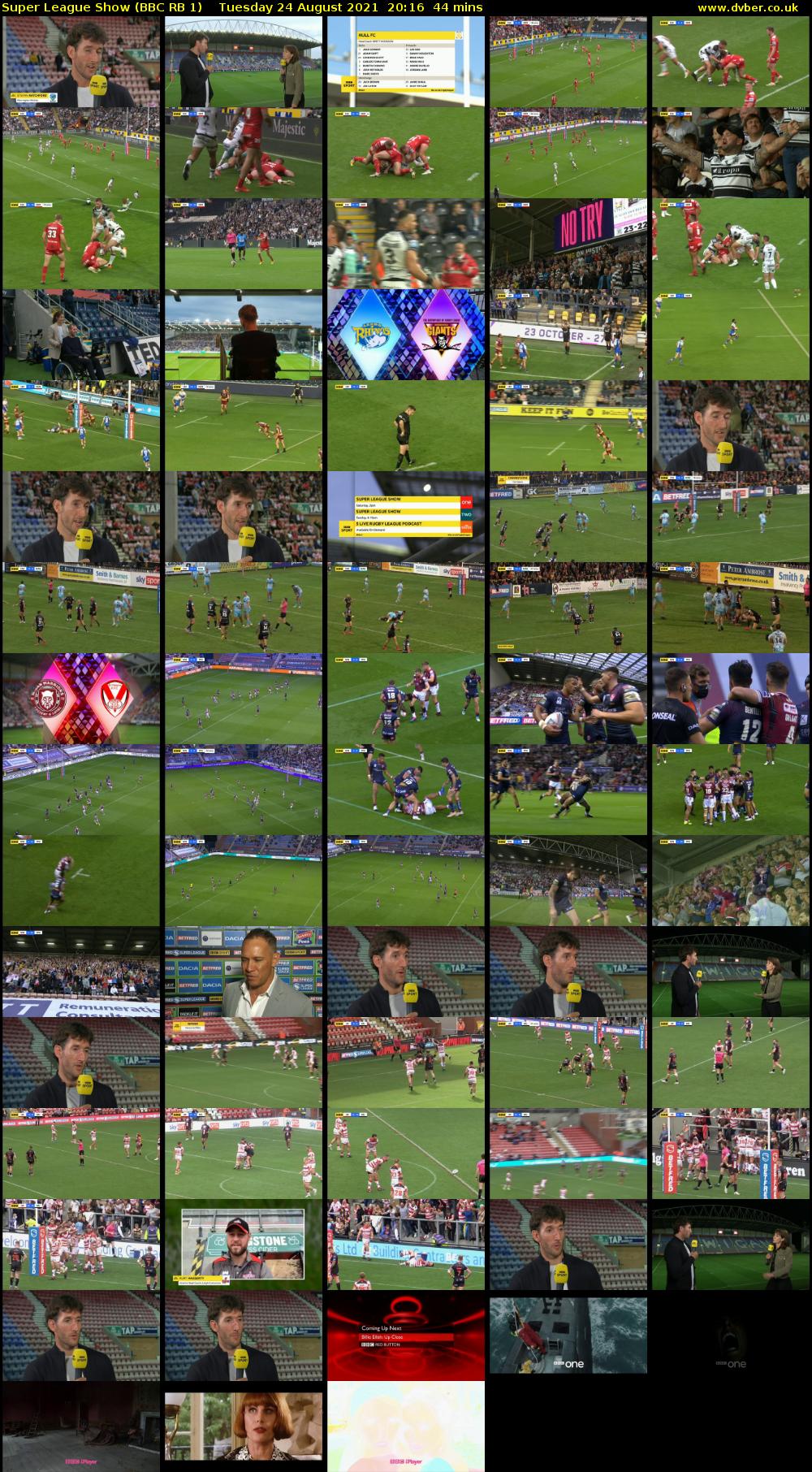 Super League Show (BBC RB 1) Tuesday 24 August 2021 20:16 - 21:00