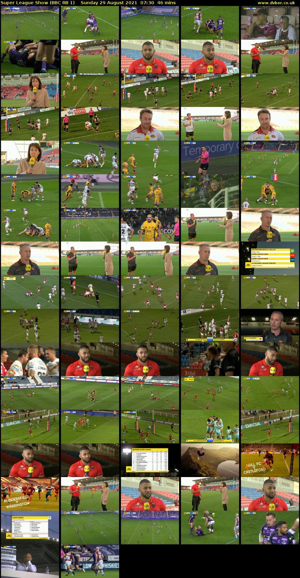 Super League Show (BBC RB 1) Sunday 29 August 2021 07:30 - 08:16