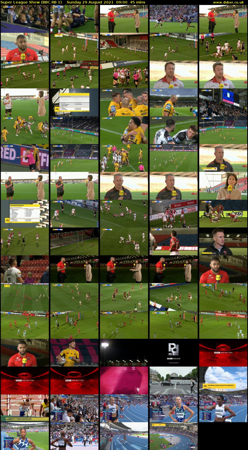 Super League Show (BBC RB 1) Sunday 29 August 2021 09:00 - 09:45