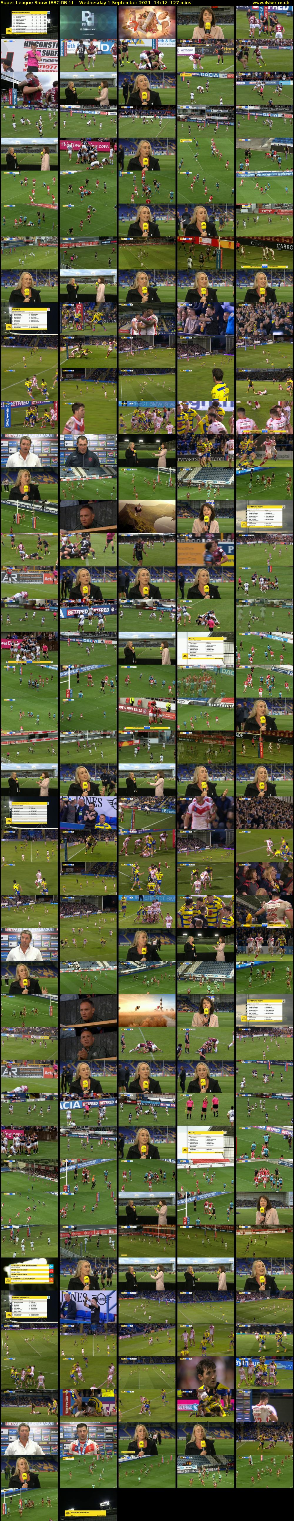 Super League Show (BBC RB 1) Wednesday 1 September 2021 14:42 - 16:49