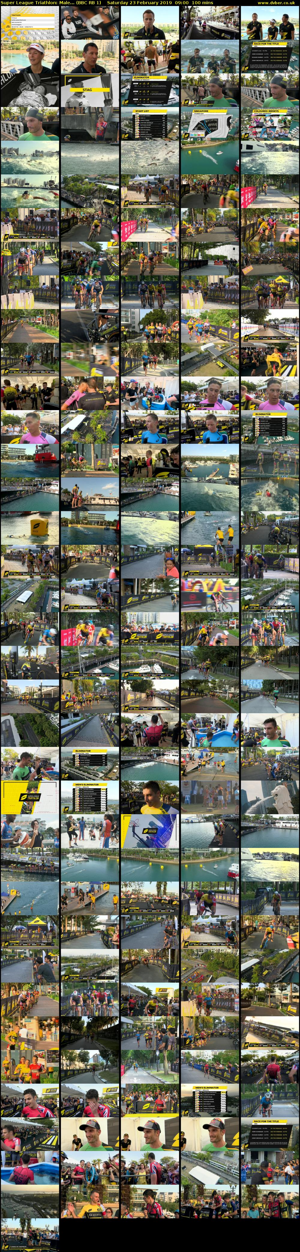 Super League Triathlon: Male... (BBC RB 1) Saturday 23 February 2019 09:00 - 10:40