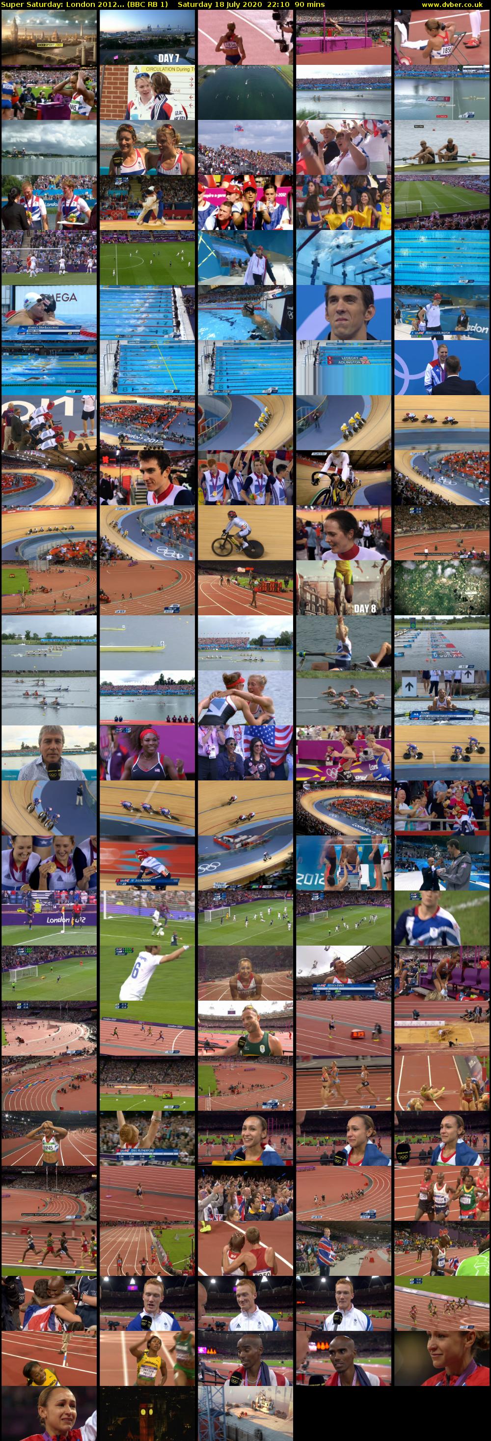 Super Saturday: London 2012... (BBC RB 1) Saturday 18 July 2020 22:10 - 23:40