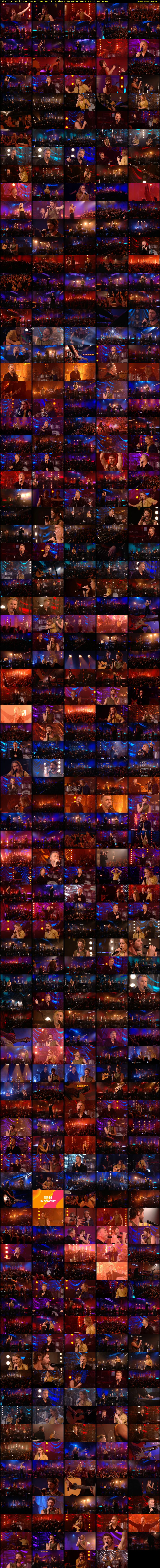 Take That: Radio 2 In Concert (BBC RB 1) Friday 8 December 2023 22:00 - 02:00