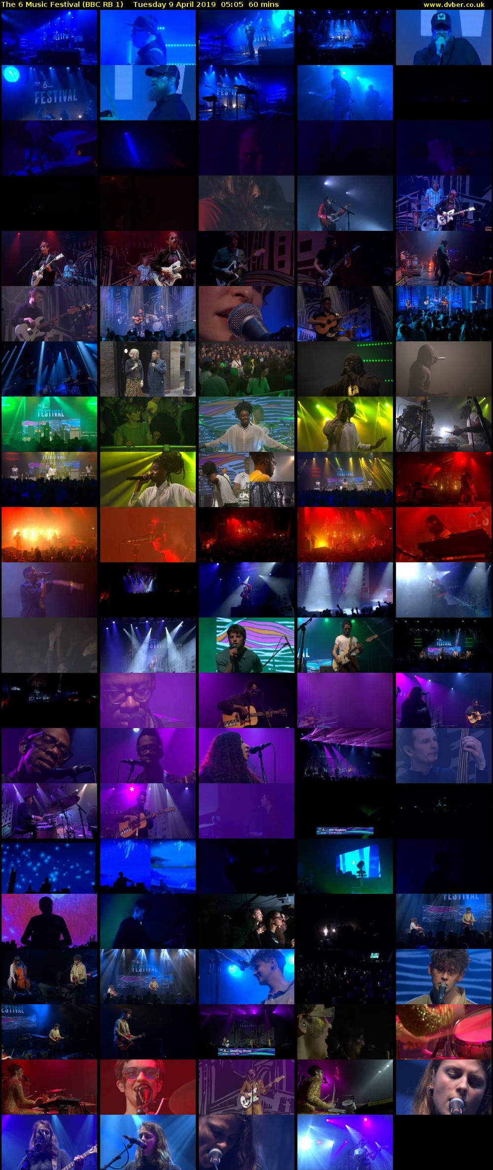 The 6 Music Festival (BBC RB 1) Tuesday 9 April 2019 05:05 - 06:05