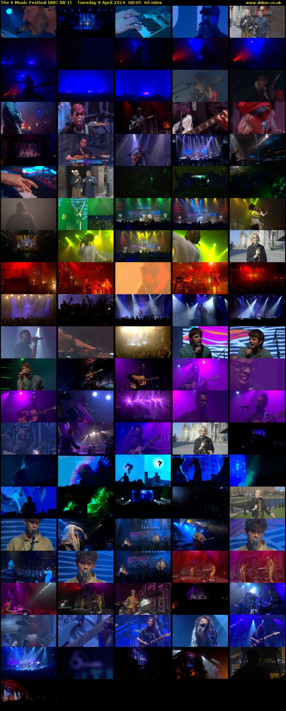The 6 Music Festival (BBC RB 1) Tuesday 9 April 2019 08:05 - 09:05