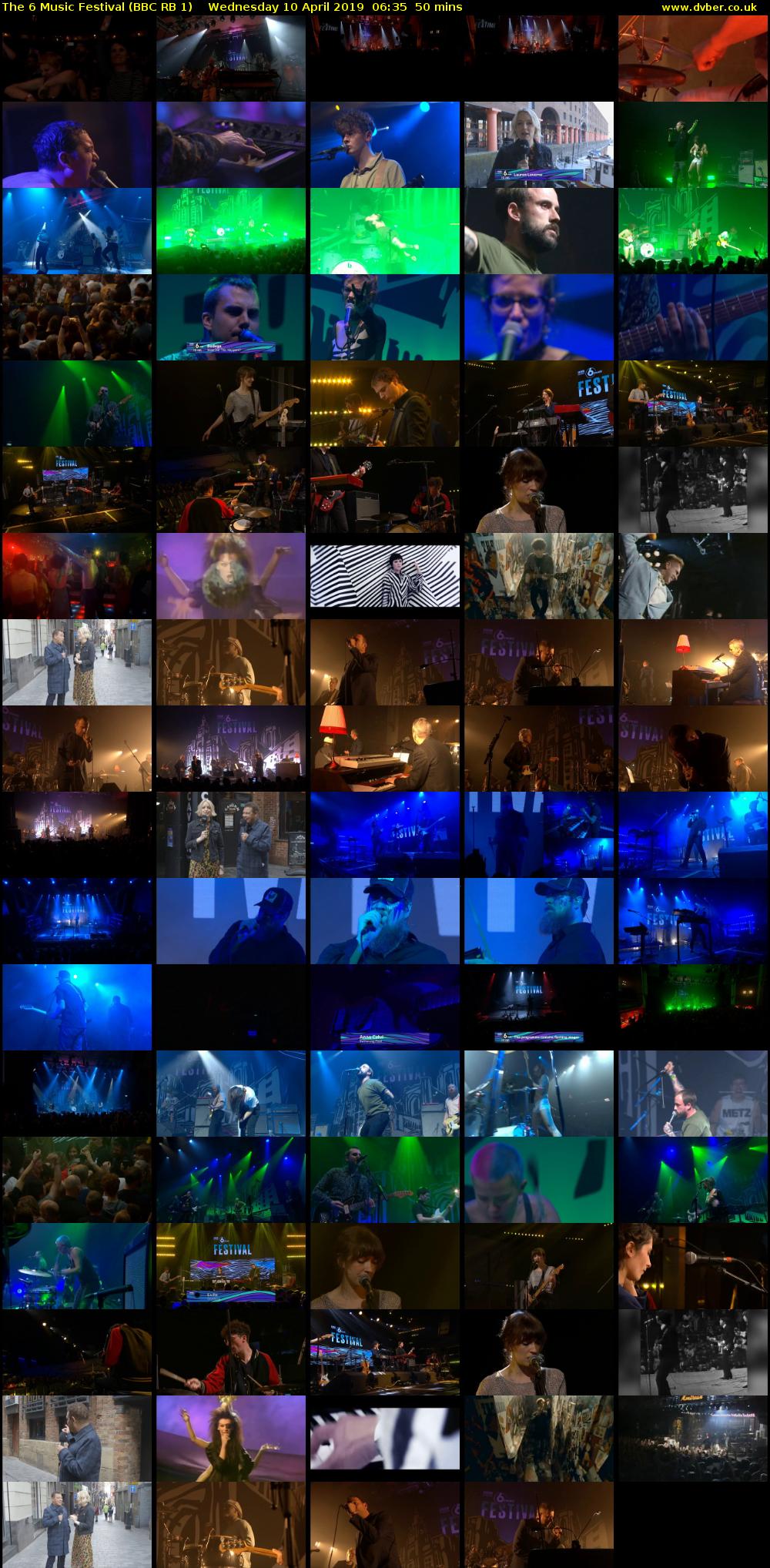 The 6 Music Festival (BBC RB 1) Wednesday 10 April 2019 06:35 - 07:25