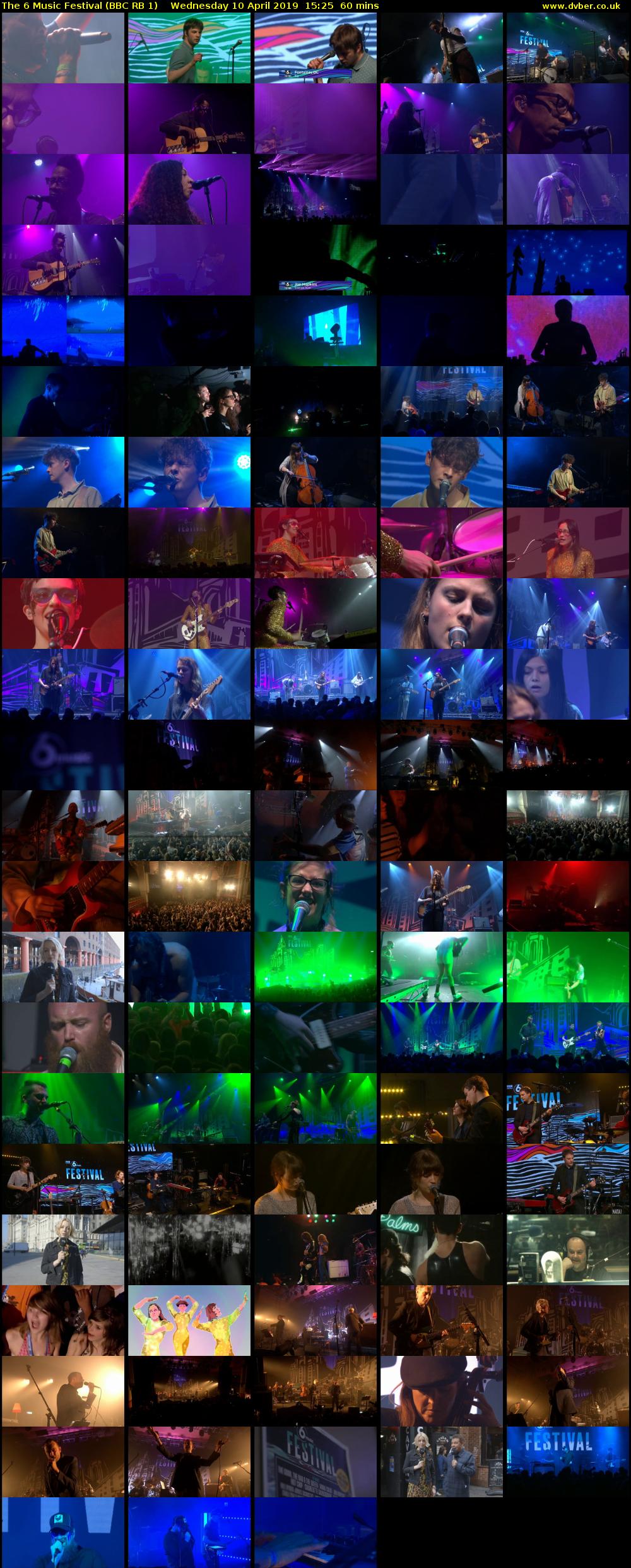 The 6 Music Festival (BBC RB 1) Wednesday 10 April 2019 15:25 - 16:25