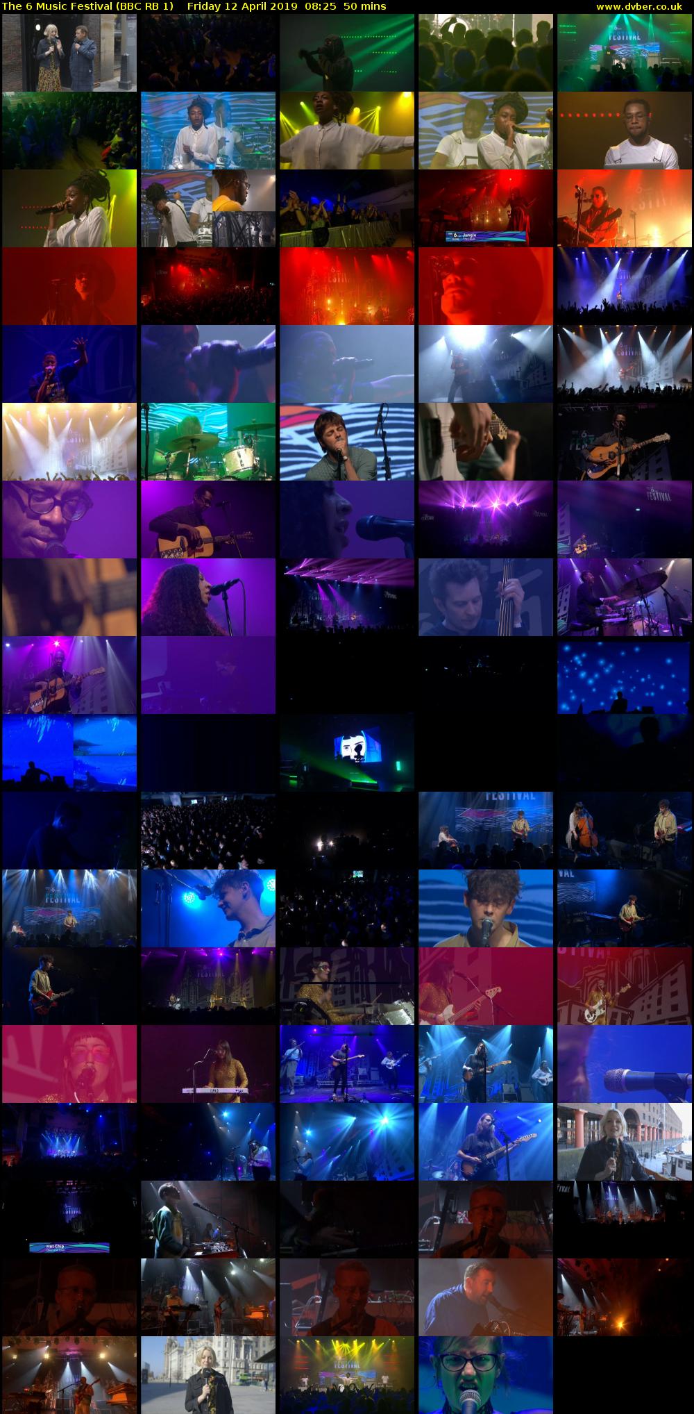 The 6 Music Festival (BBC RB 1) Friday 12 April 2019 08:25 - 09:15