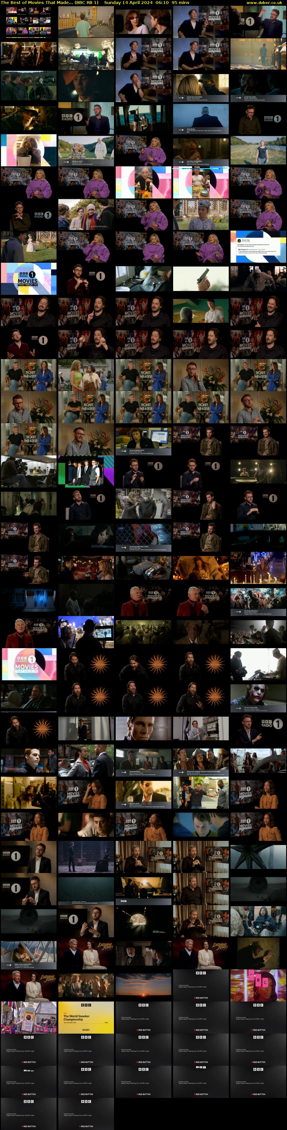 The Best of Movies That Made... (BBC RB 1) Sunday 14 April 2024 06:10 - 07:45
