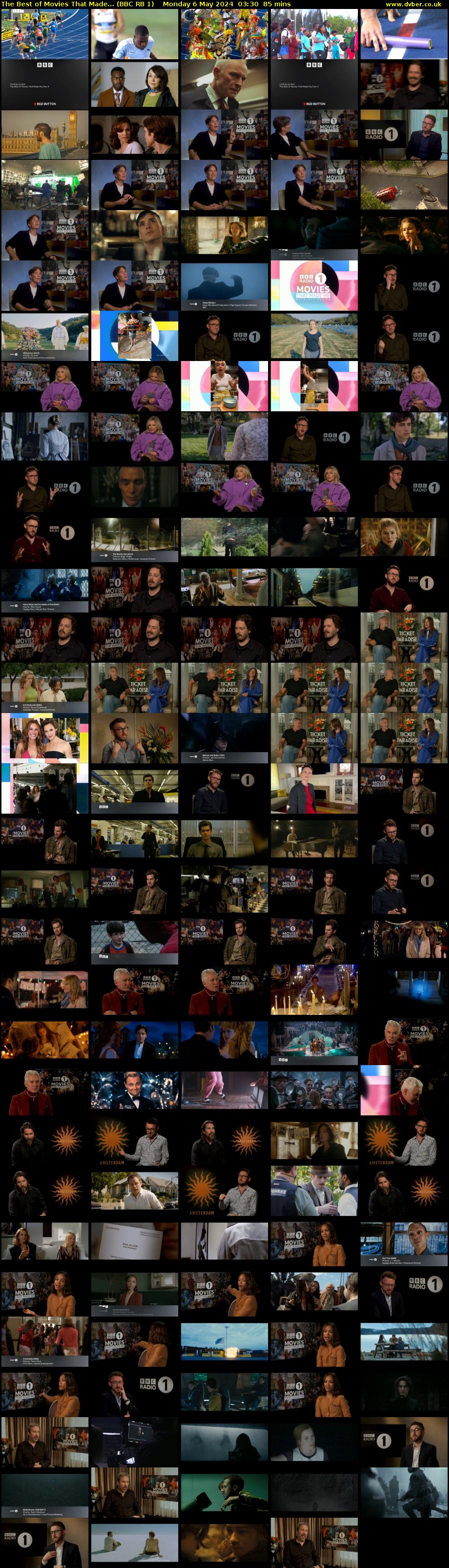 The Best of Movies That Made... (BBC RB 1) Monday 6 May 2024 03:30 - 04:55