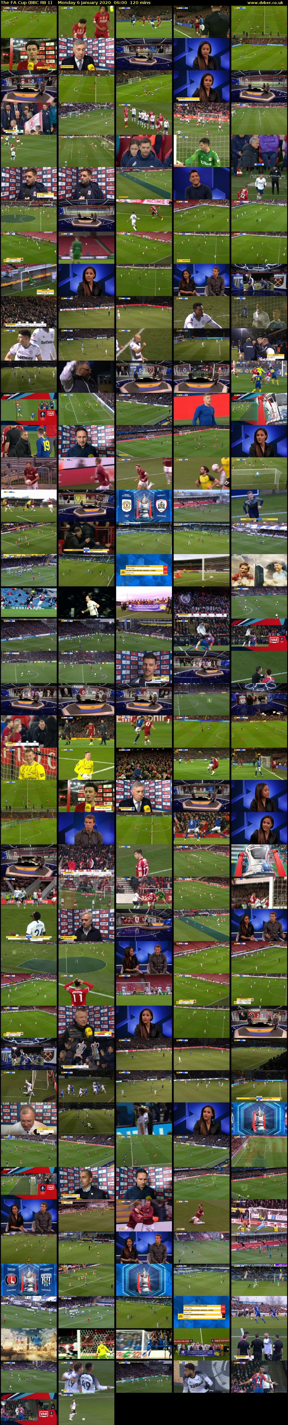 The FA Cup (BBC RB 1) Monday 6 January 2020 06:00 - 08:00