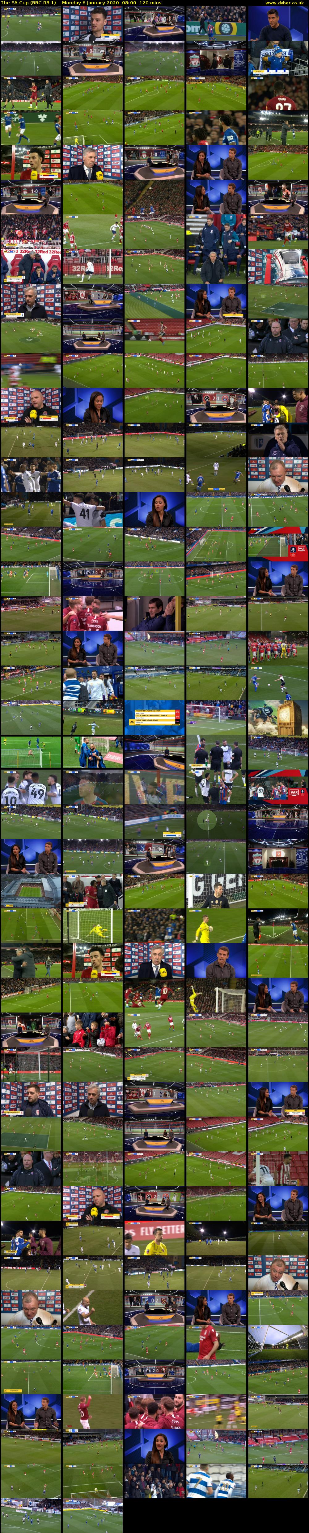 The FA Cup (BBC RB 1) Monday 6 January 2020 08:00 - 10:00