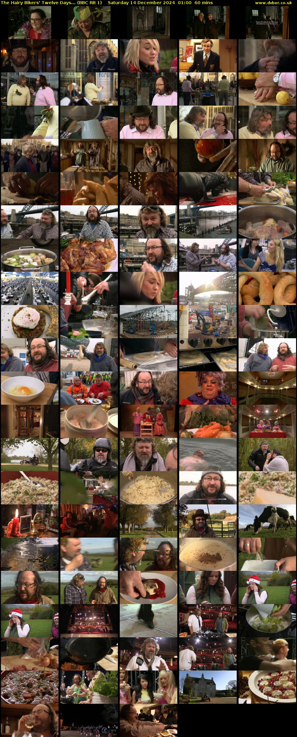 The Hairy Bikers' Twelve Days... (BBC RB 1) Saturday 14 December 2024 01:00 - 02:00