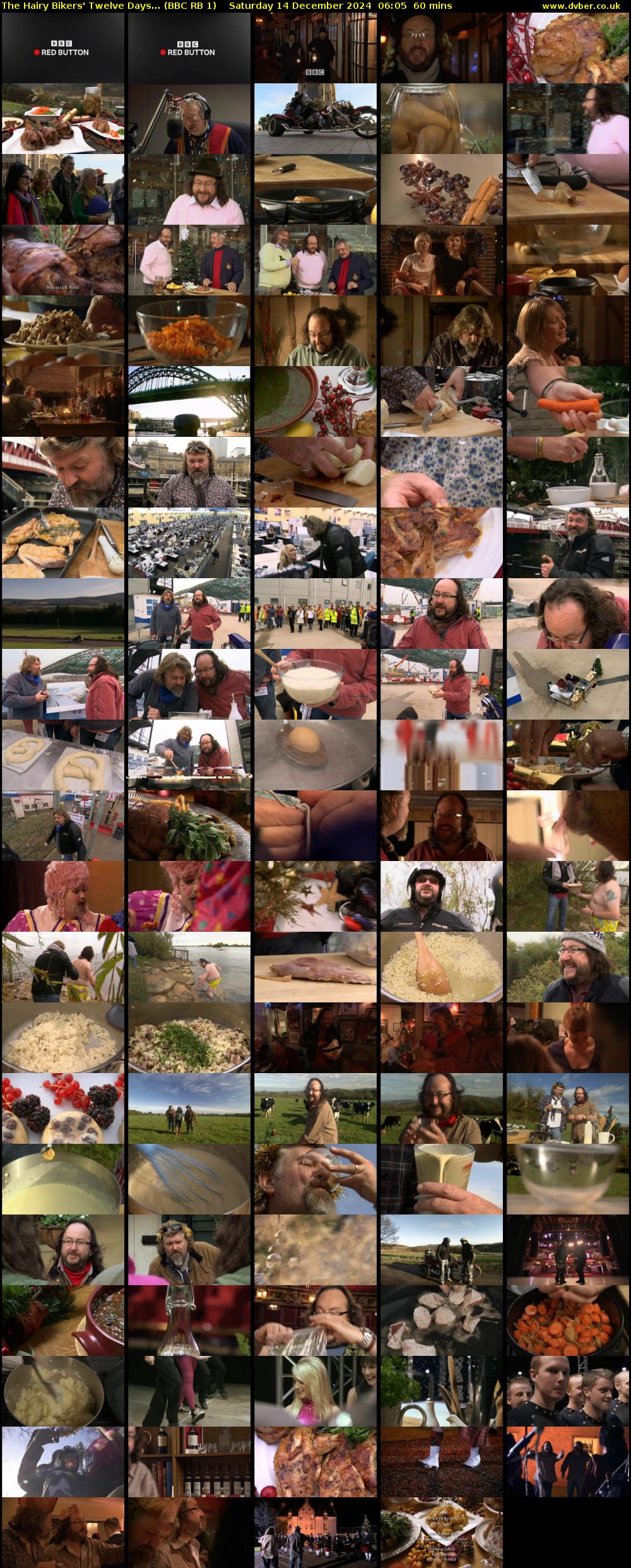 The Hairy Bikers' Twelve Days... (BBC RB 1) Saturday 14 December 2024 06:05 - 07:05