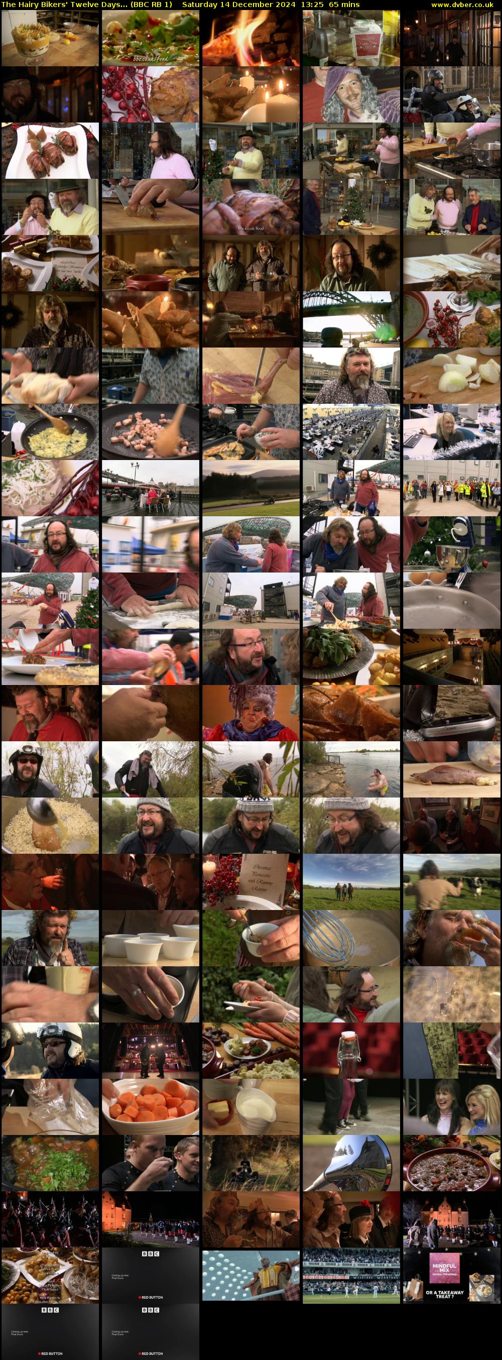 The Hairy Bikers' Twelve Days... (BBC RB 1) Saturday 14 December 2024 13:25 - 14:30