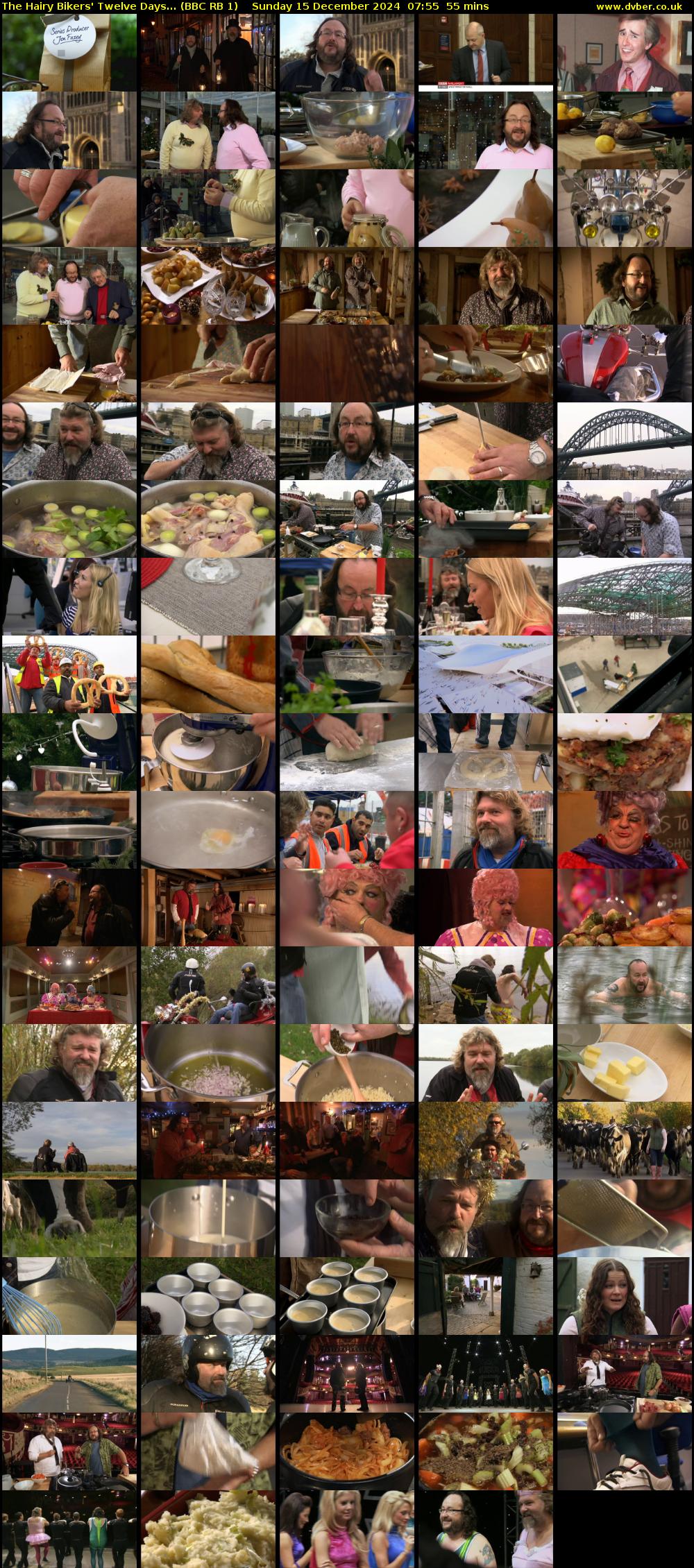 The Hairy Bikers' Twelve Days... (BBC RB 1) Sunday 15 December 2024 07:55 - 08:50