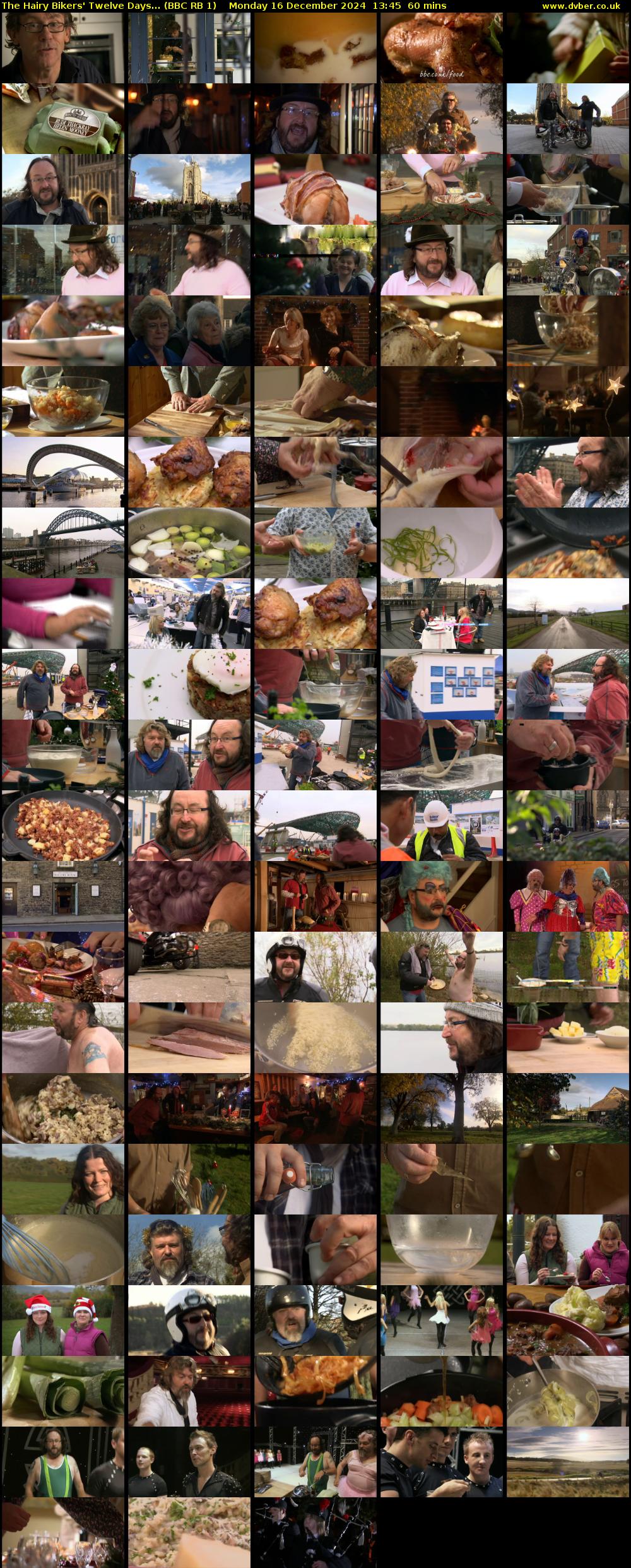 The Hairy Bikers' Twelve Days... (BBC RB 1) Monday 16 December 2024 13:45 - 14:45