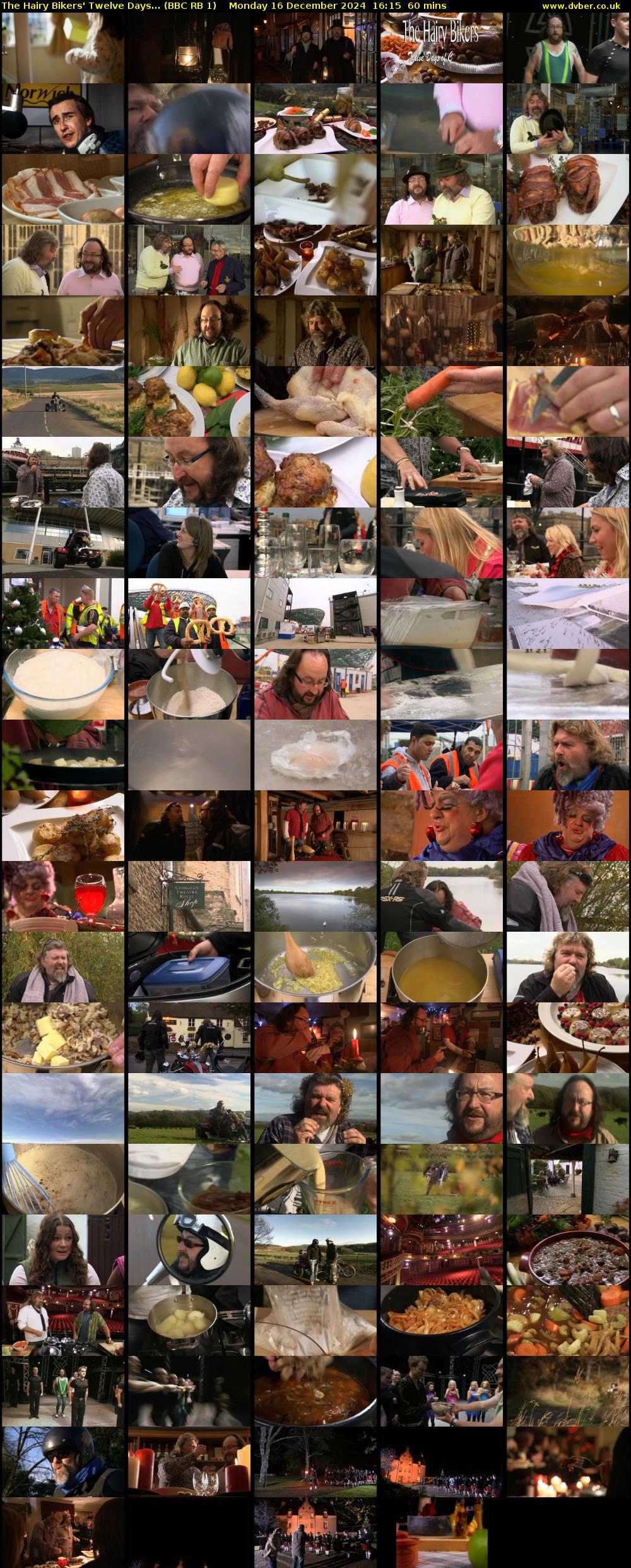 The Hairy Bikers' Twelve Days... (BBC RB 1) Monday 16 December 2024 16:15 - 17:15