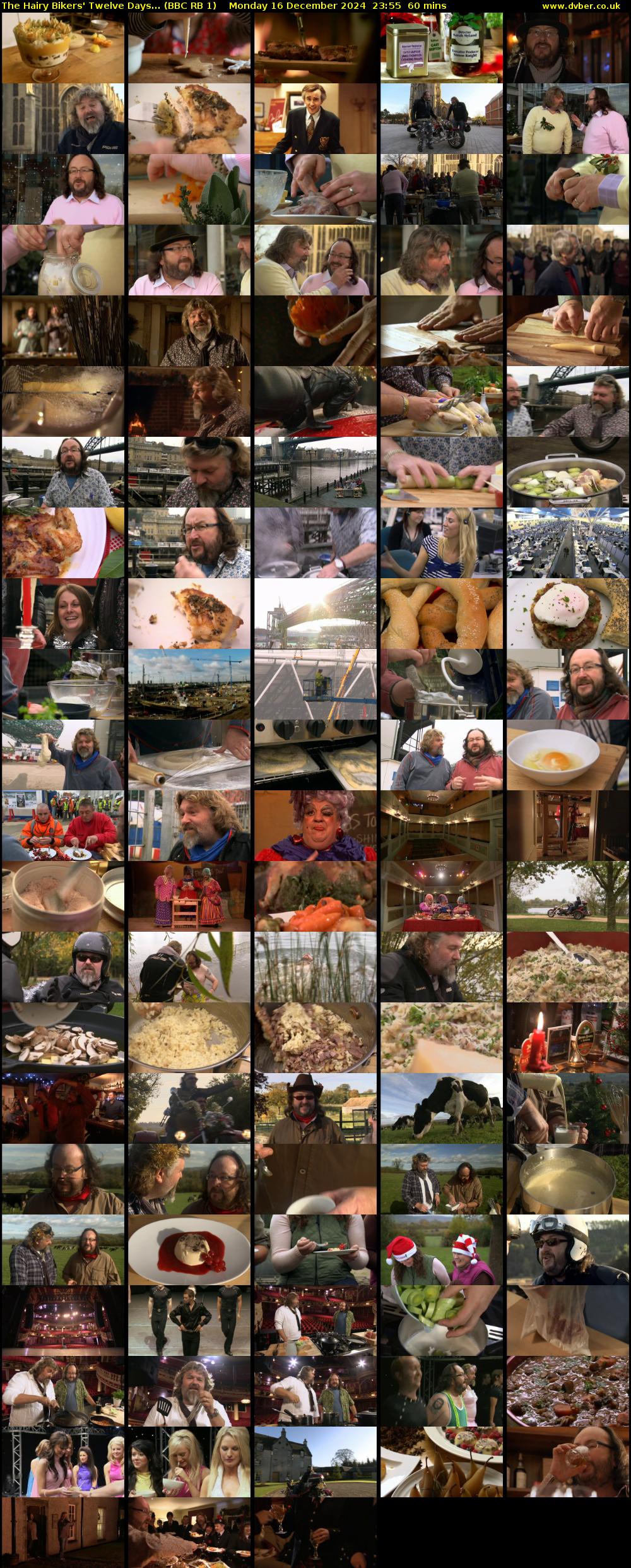 The Hairy Bikers' Twelve Days... (BBC RB 1) Monday 16 December 2024 23:55 - 00:55