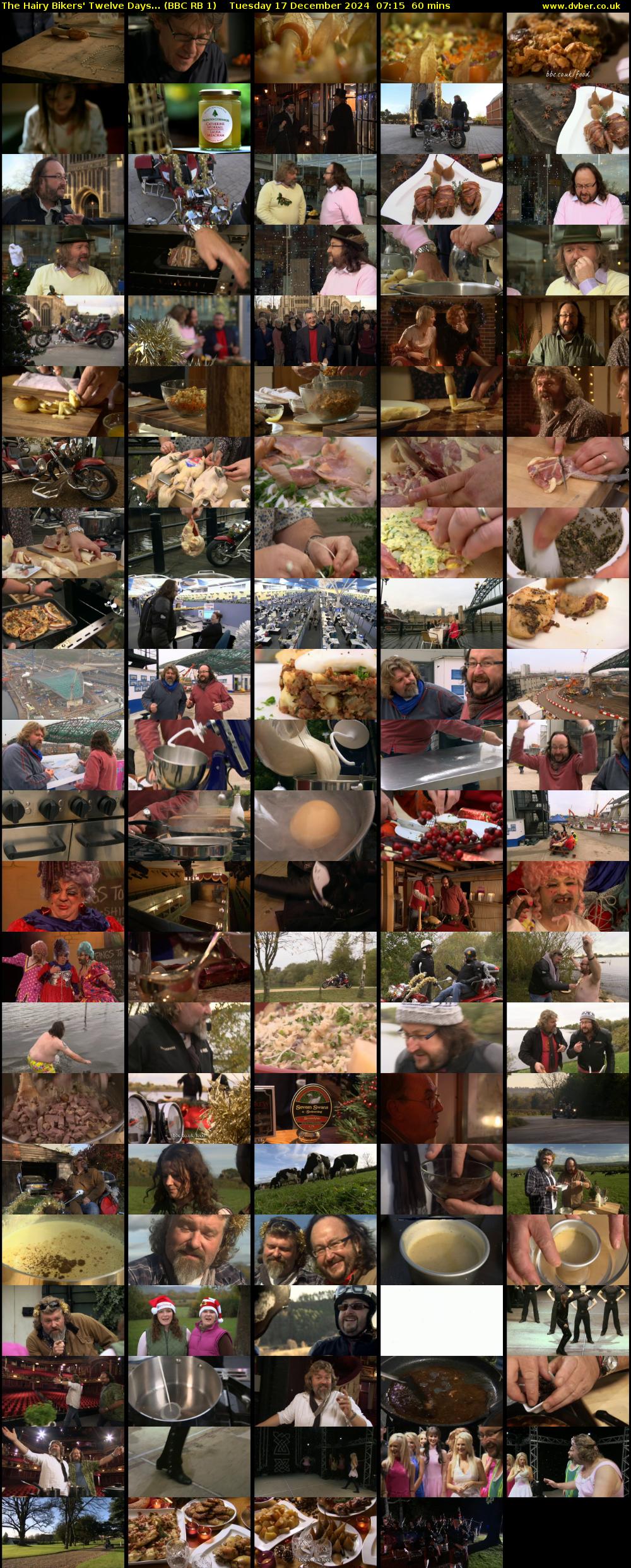 The Hairy Bikers' Twelve Days... (BBC RB 1) Tuesday 17 December 2024 07:15 - 08:15