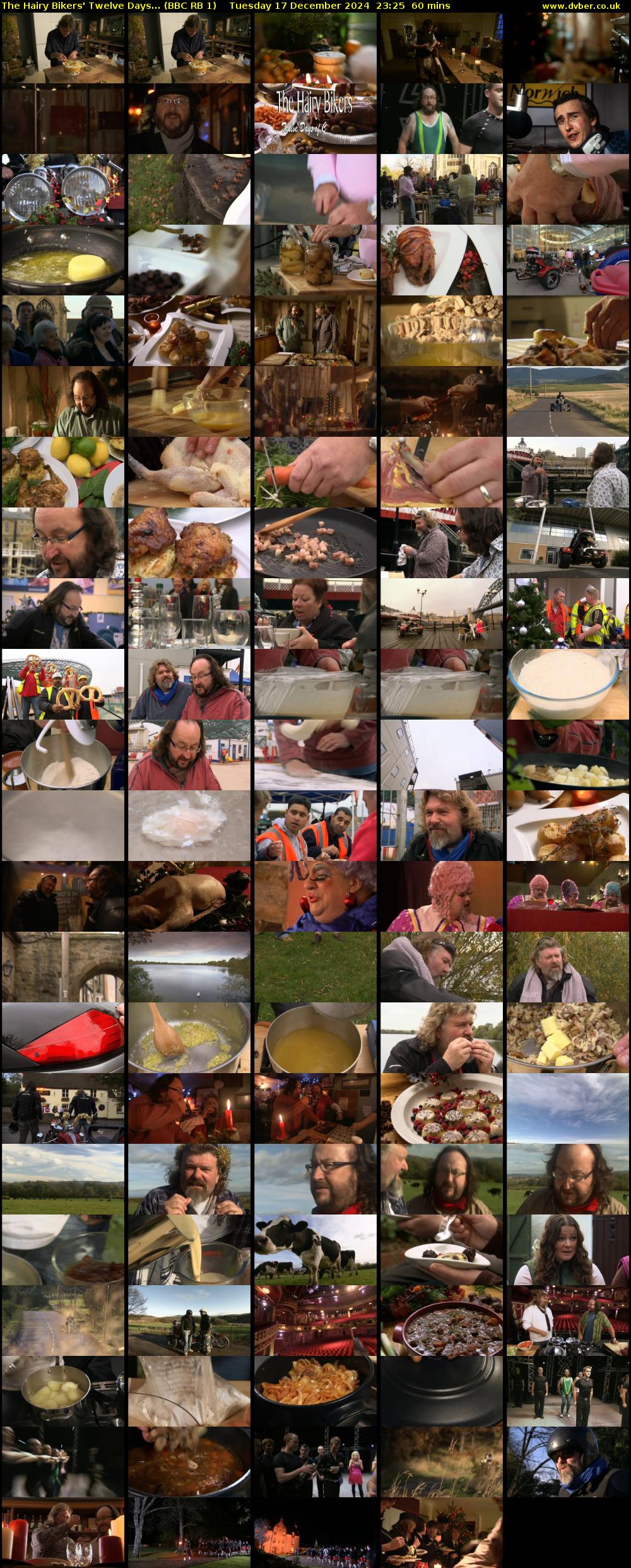 The Hairy Bikers' Twelve Days... (BBC RB 1) Tuesday 17 December 2024 23:25 - 00:25