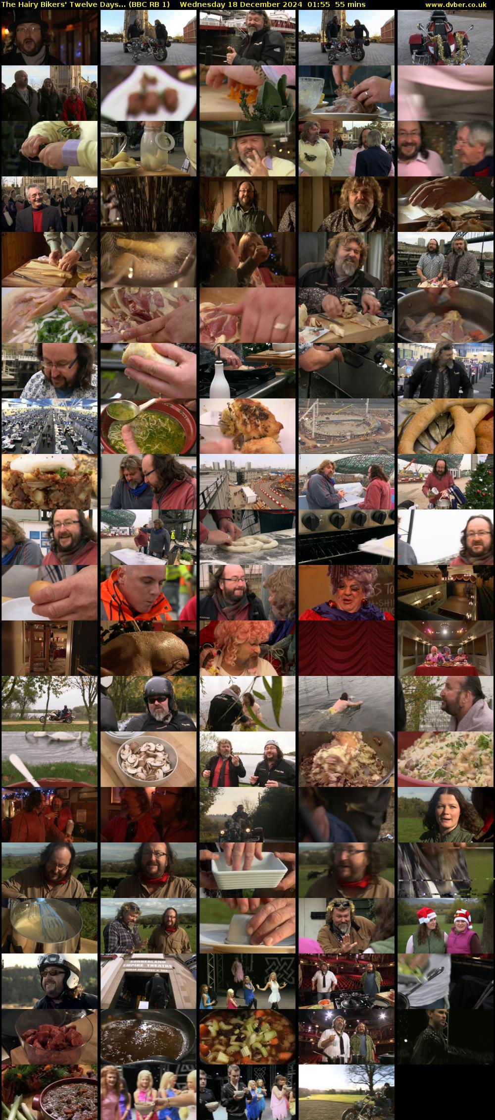 The Hairy Bikers' Twelve Days... (BBC RB 1) Wednesday 18 December 2024 01:55 - 02:50