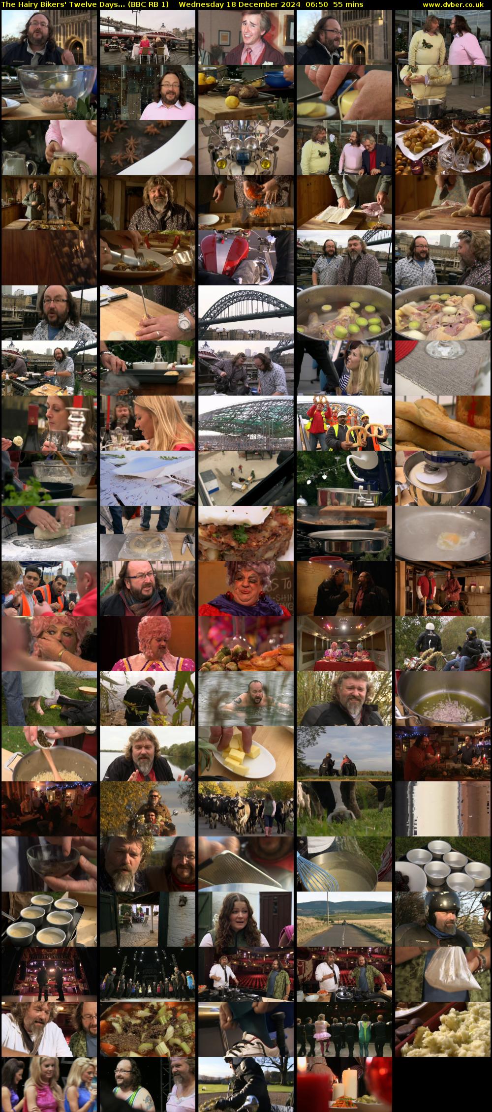 The Hairy Bikers' Twelve Days... (BBC RB 1) Wednesday 18 December 2024 06:50 - 07:45