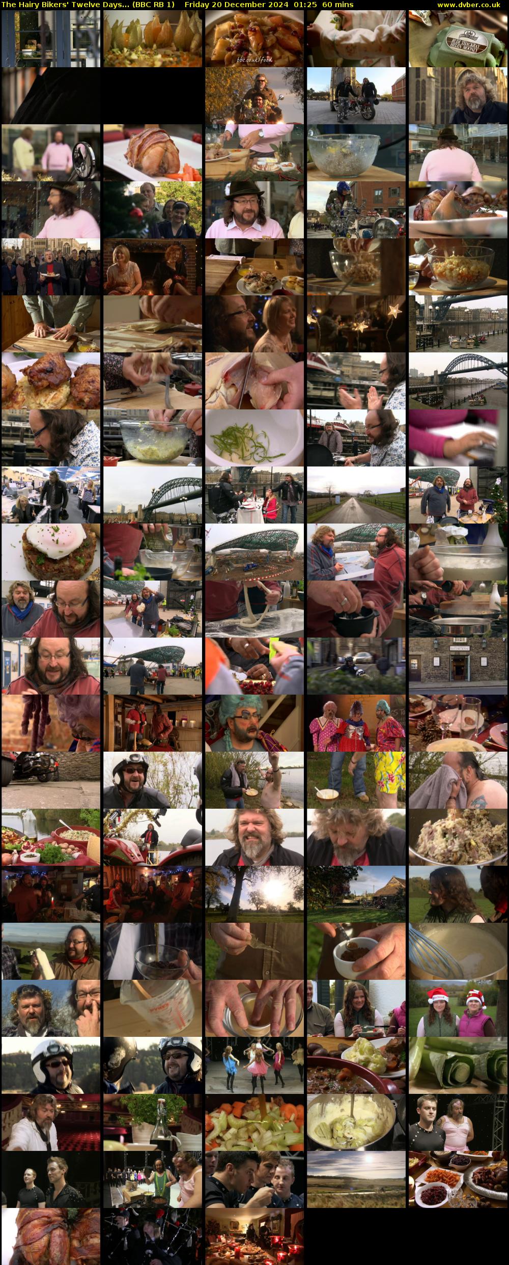 The Hairy Bikers' Twelve Days... (BBC RB 1) Friday 20 December 2024 01:25 - 02:25