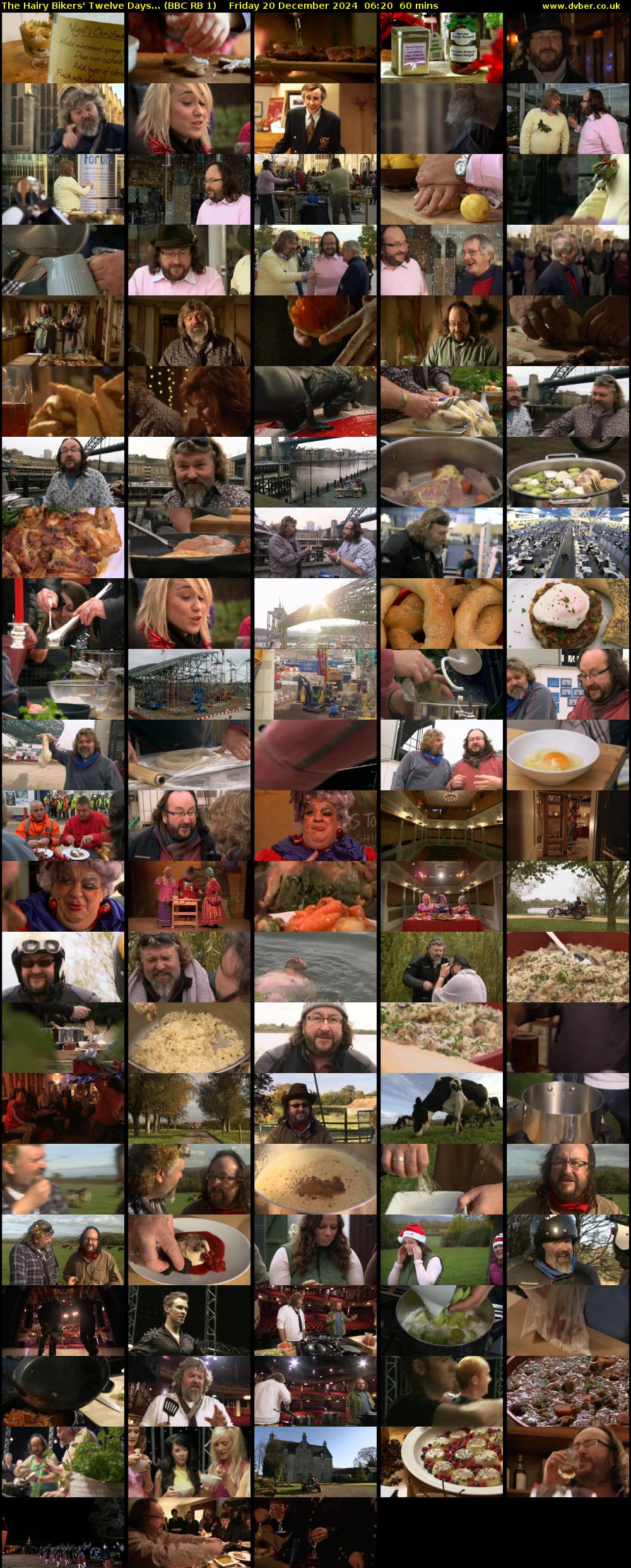 The Hairy Bikers' Twelve Days... (BBC RB 1) Friday 20 December 2024 06:20 - 07:20