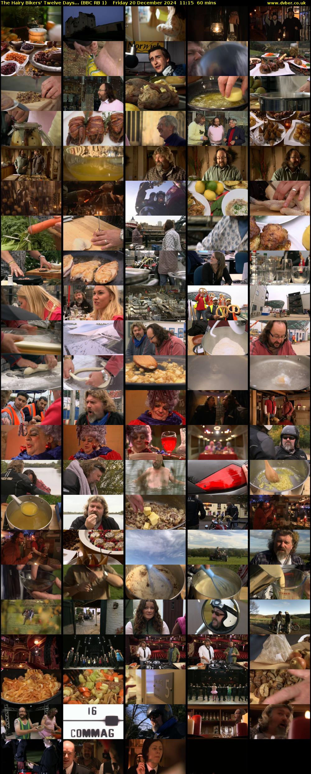 The Hairy Bikers' Twelve Days... (BBC RB 1) Friday 20 December 2024 11:15 - 12:15