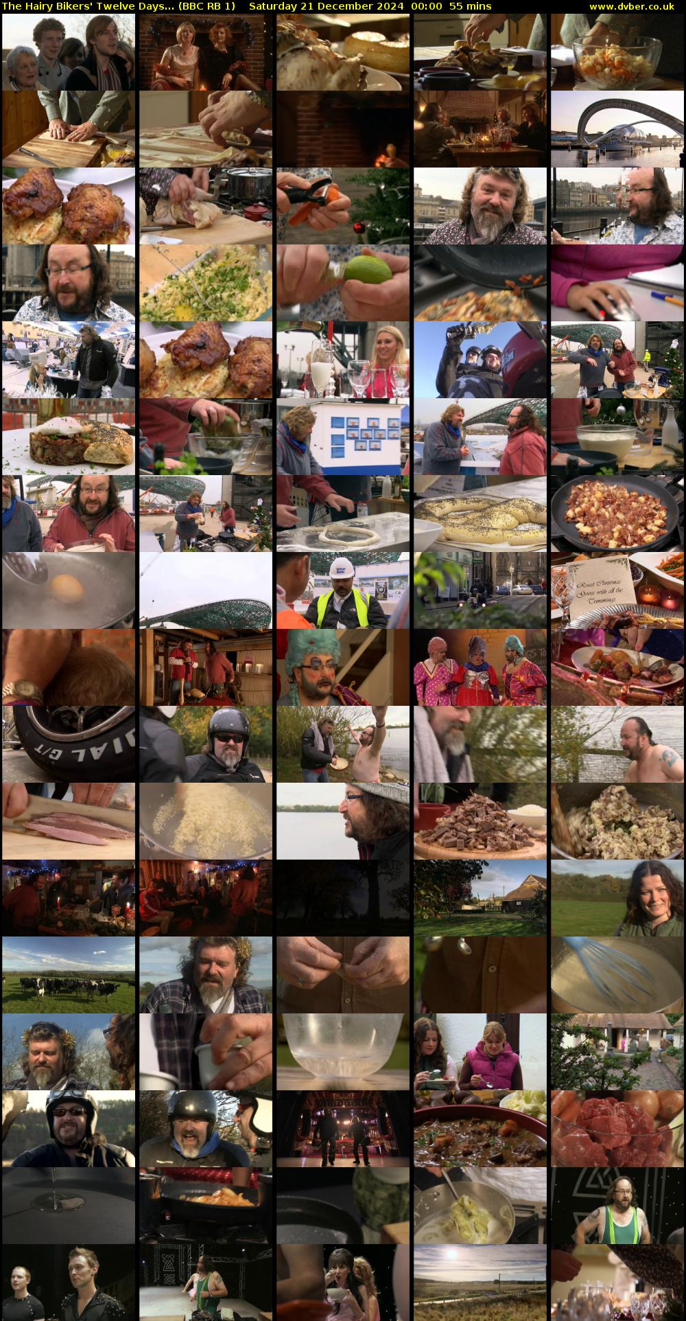 The Hairy Bikers' Twelve Days... (BBC RB 1) Saturday 21 December 2024 00:00 - 00:55