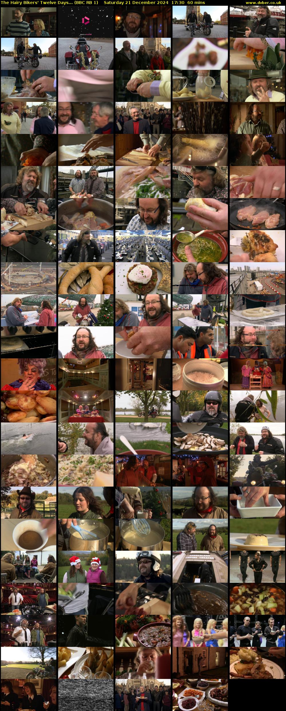The Hairy Bikers' Twelve Days... (BBC RB 1) Saturday 21 December 2024 17:30 - 18:30