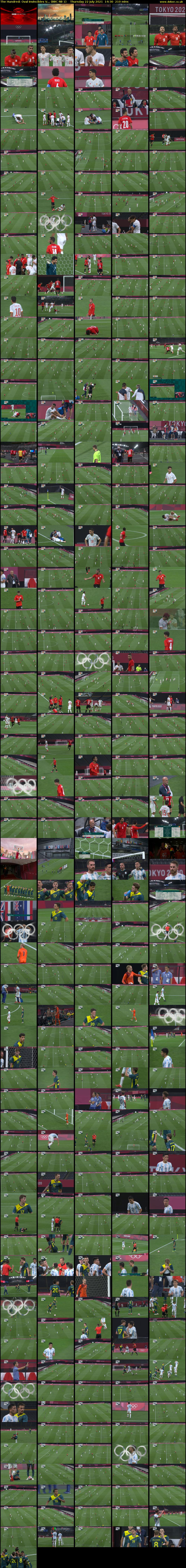 The Hundred: Oval Invincibles V... (BBC RB 1) Thursday 22 July 2021 14:30 - 18:00