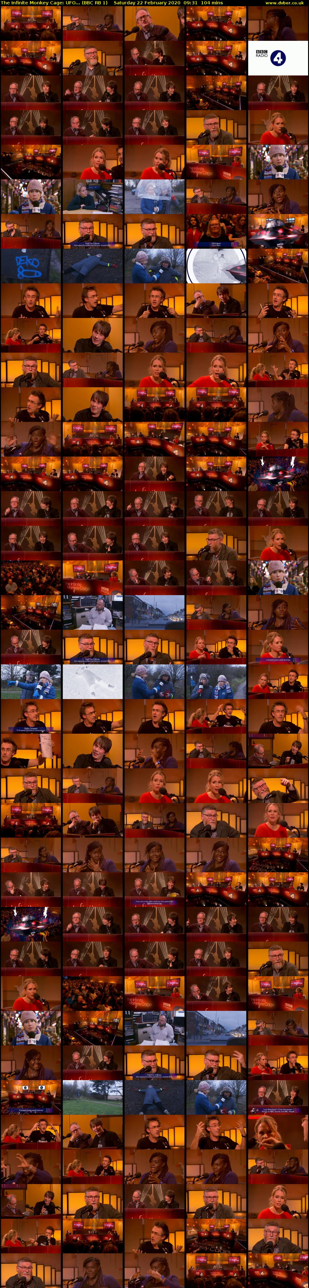 The Infinite Monkey Cage: UFO... (BBC RB 1) Saturday 22 February 2020 09:31 - 11:15