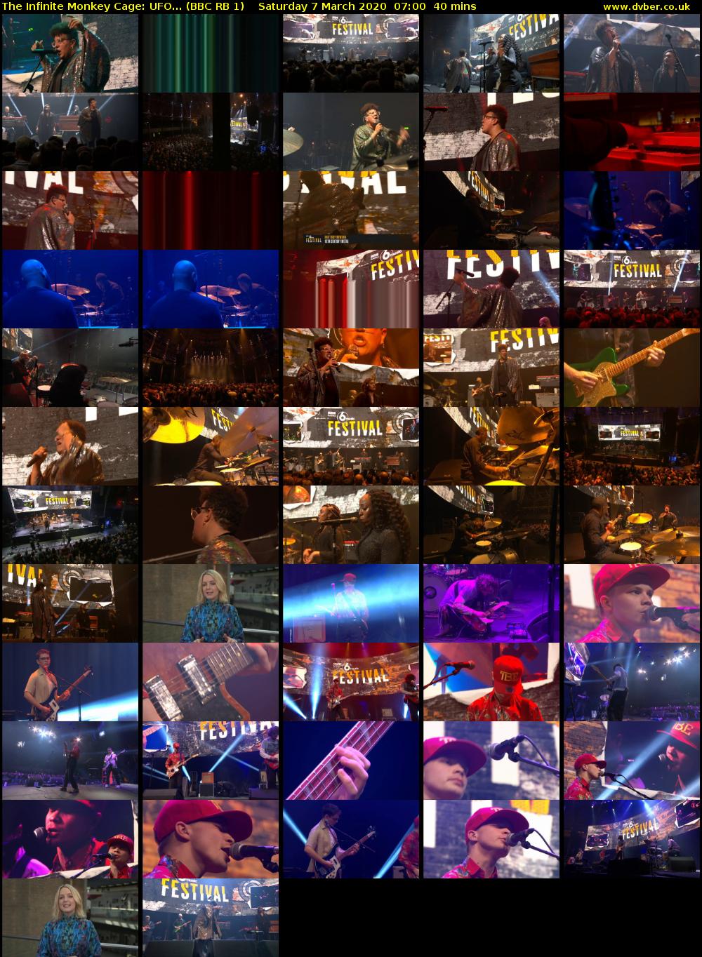 The Infinite Monkey Cage: UFO... (BBC RB 1) Saturday 7 March 2020 07:00 - 07:40