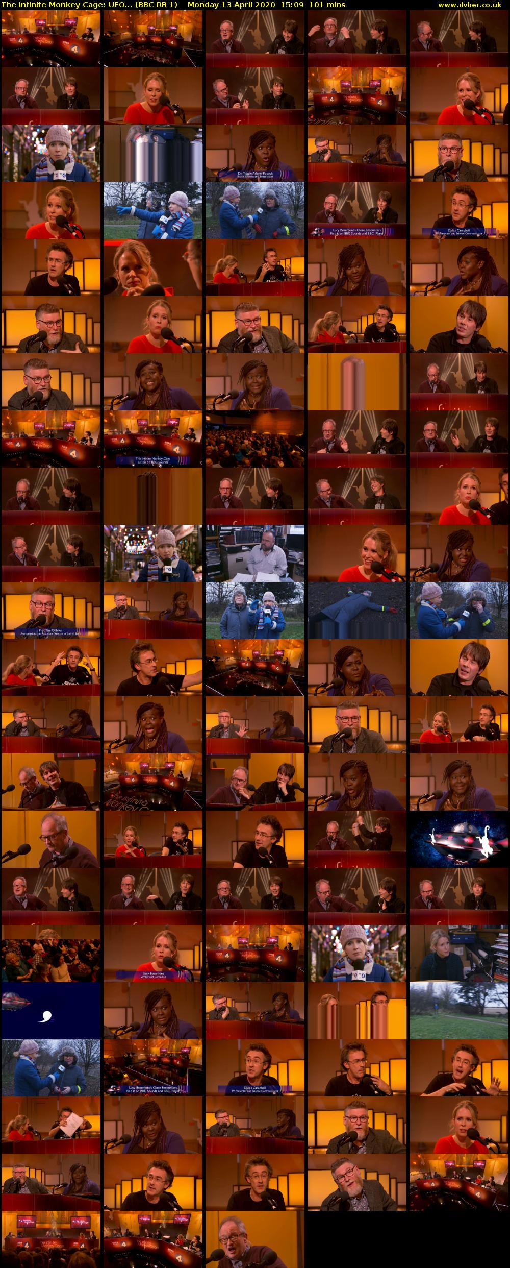 The Infinite Monkey Cage: UFO... (BBC RB 1) Monday 13 April 2020 15:09 - 16:50
