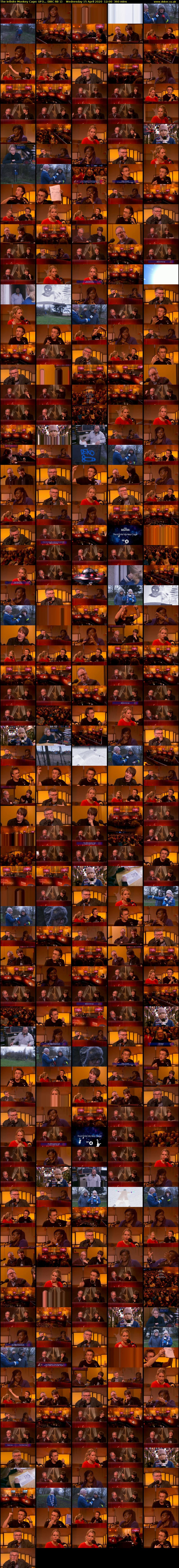 The Infinite Monkey Cage: UFO... (BBC RB 1) Wednesday 15 April 2020 12:00 - 18:00