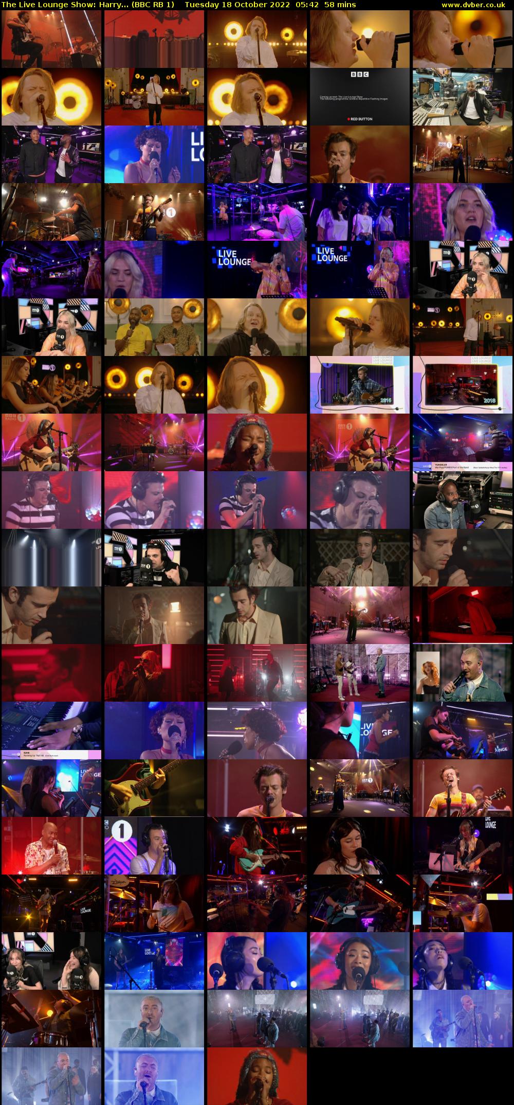 The Live Lounge Show: Harry... (BBC RB 1) Tuesday 18 October 2022 05:42 - 06:40