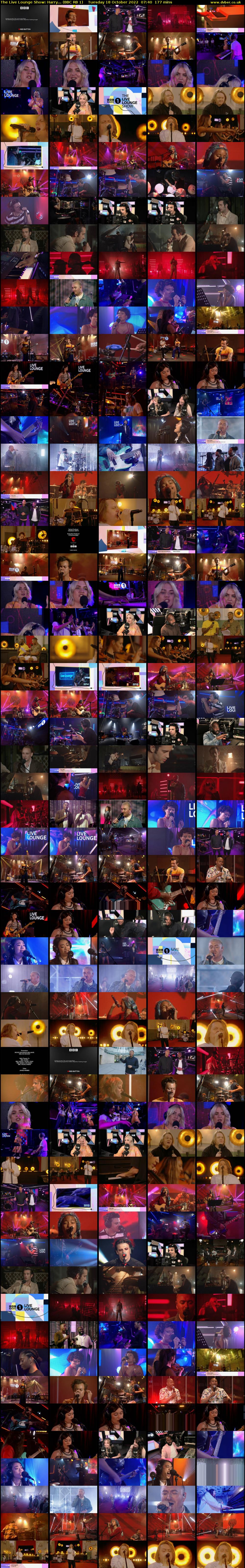 The Live Lounge Show: Harry... (BBC RB 1) Tuesday 18 October 2022 07:40 - 10:37