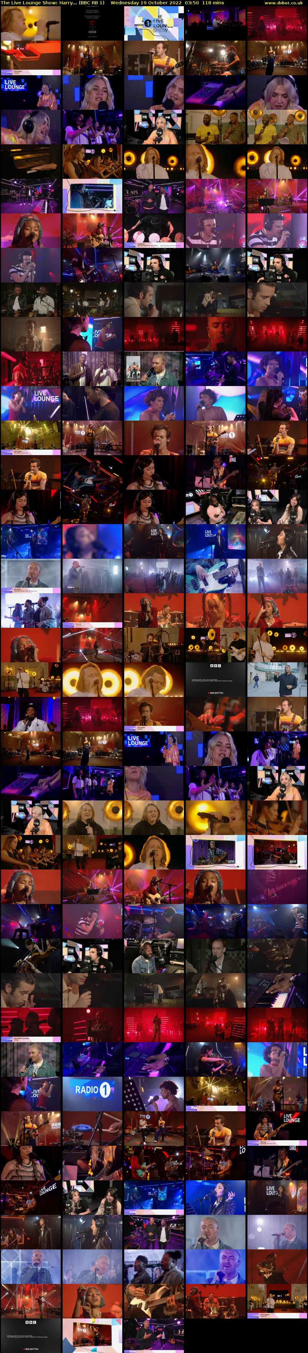 The Live Lounge Show: Harry... (BBC RB 1) Wednesday 19 October 2022 03:50 - 05:48
