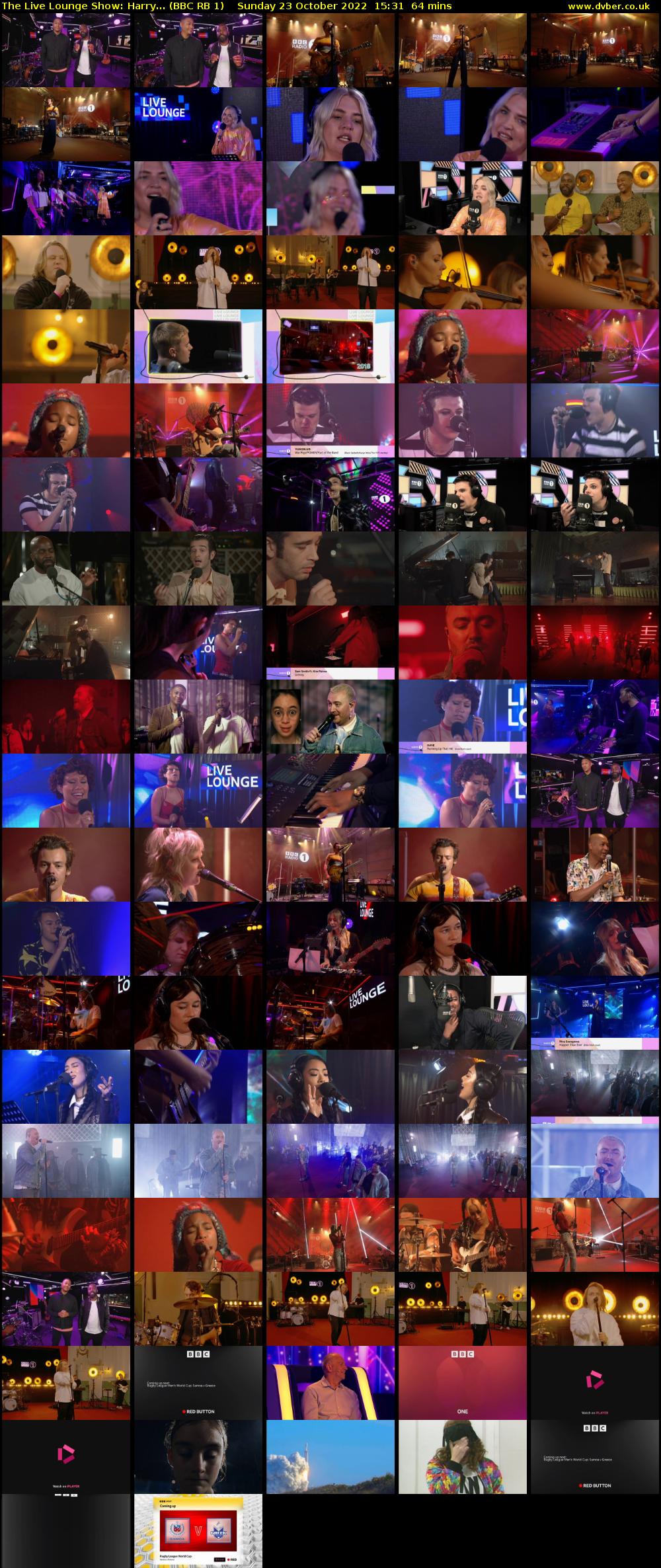 The Live Lounge Show: Harry... (BBC RB 1) Sunday 23 October 2022 15:31 - 16:35