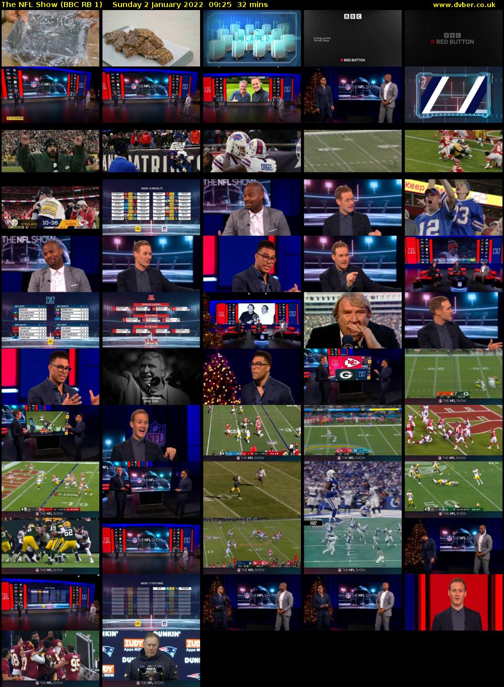 The NFL Show (BBC RB 1) Sunday 2 January 2022 09:25 - 09:57