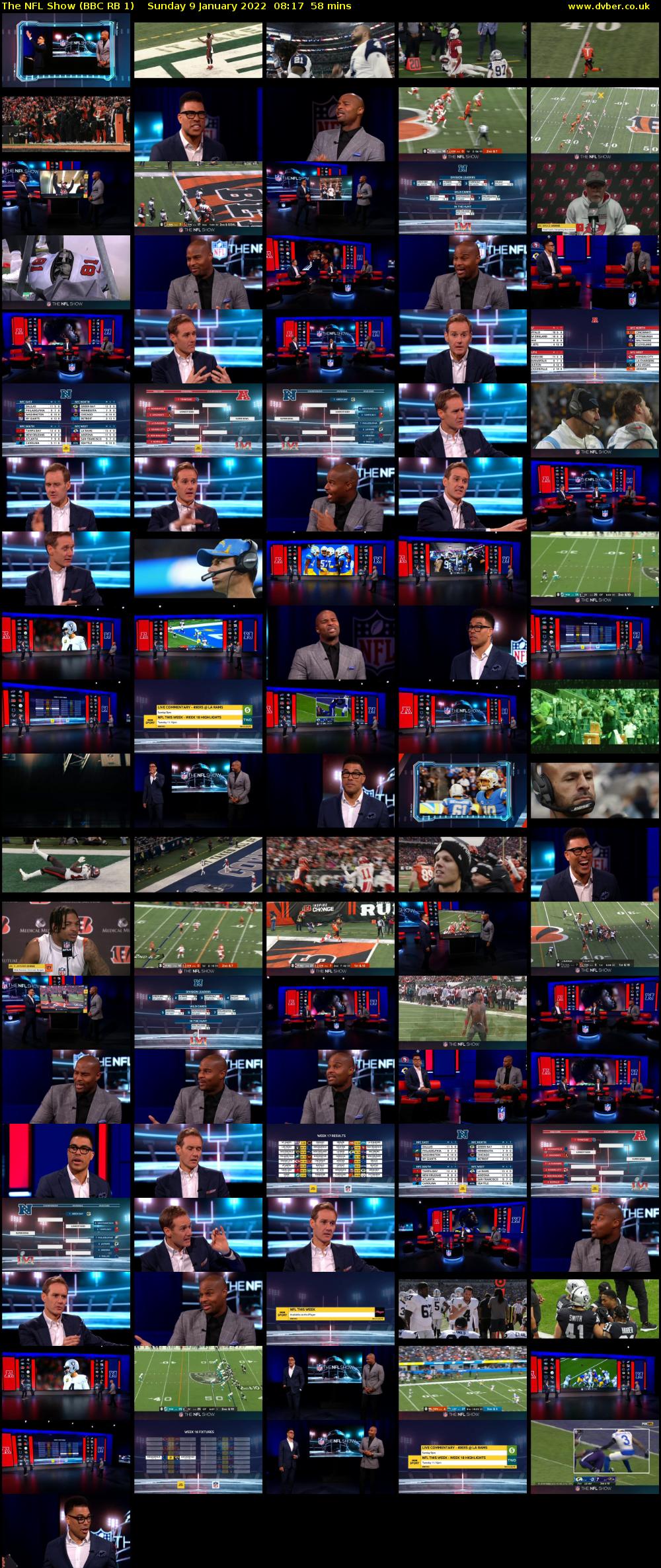 The NFL Show (BBC RB 1) Sunday 9 January 2022 08:17 - 09:15