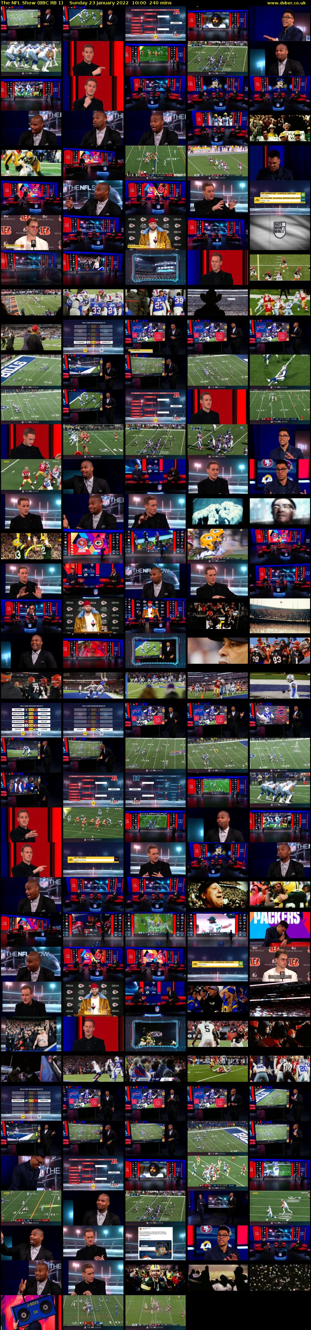 The NFL Show (BBC RB 1) Sunday 23 January 2022 10:00 - 14:00