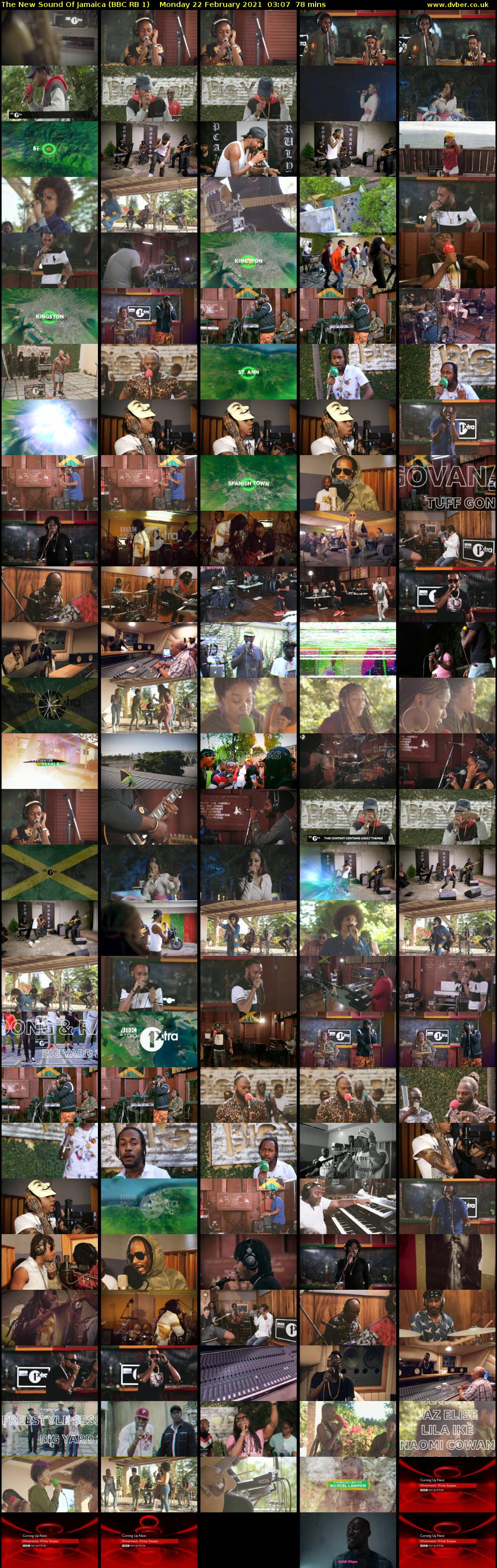 The New Sound of Jamaica (BBC RB 1) Monday 22 February 2021 03:07 - 04:25