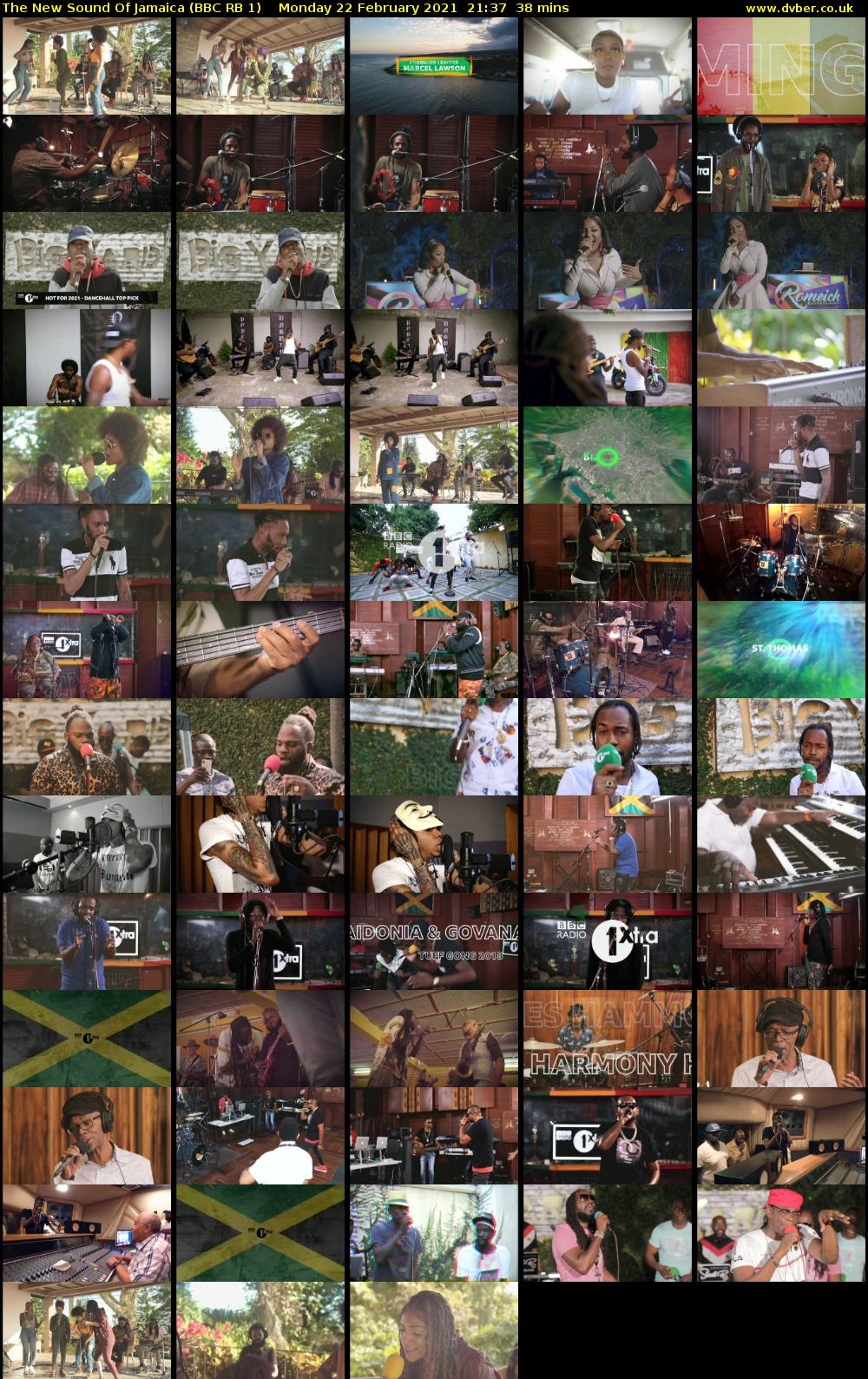 The New Sound of Jamaica (BBC RB 1) Monday 22 February 2021 21:37 - 22:15
