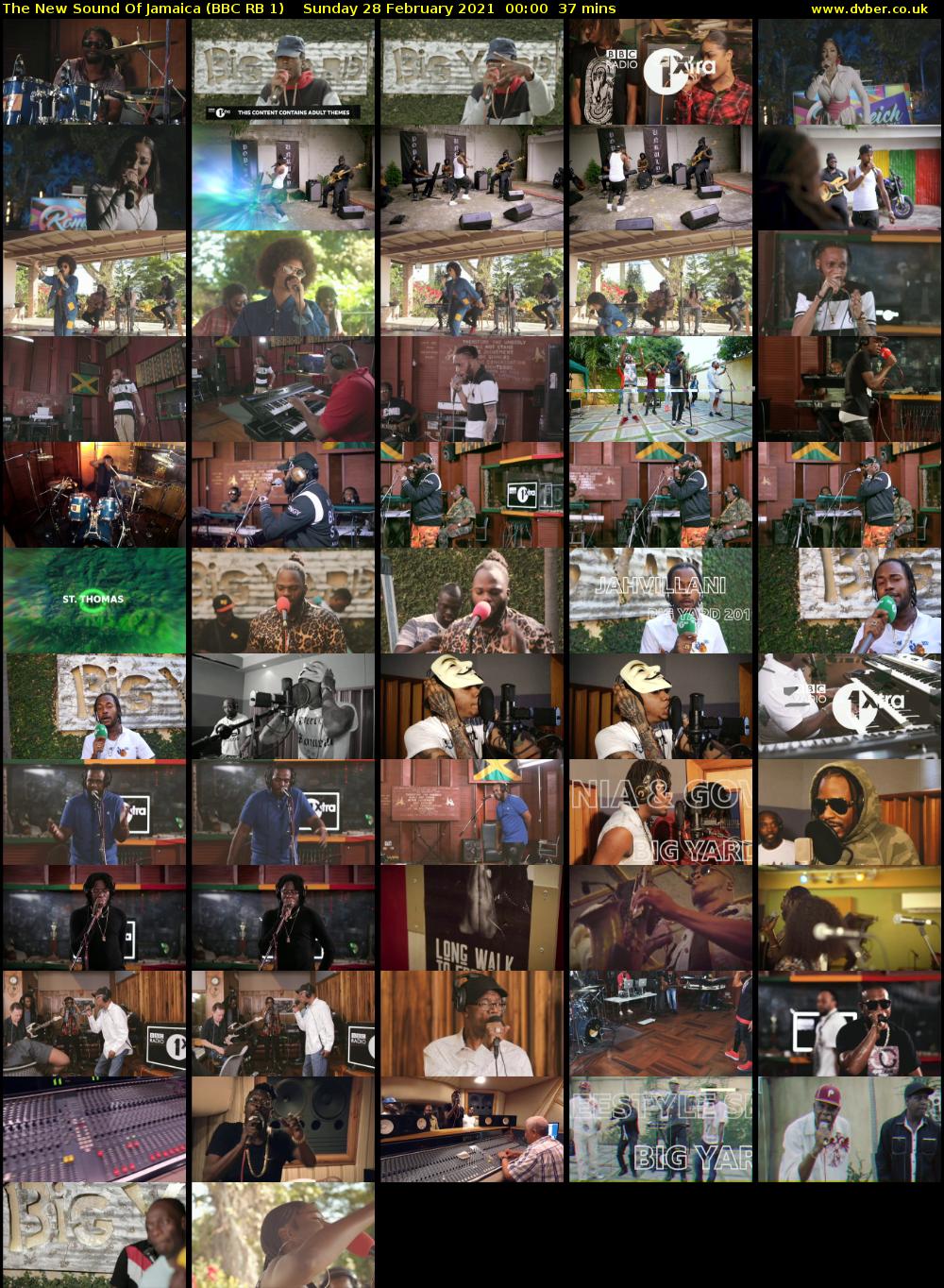 The New Sound of Jamaica (BBC RB 1) Sunday 28 February 2021 00:00 - 00:37