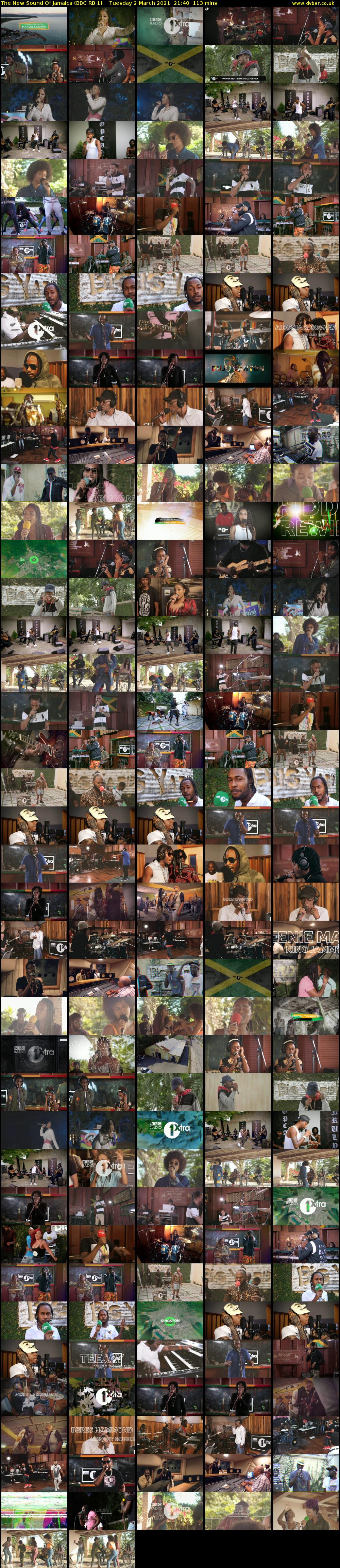 The New Sound of Jamaica (BBC RB 1) Tuesday 2 March 2021 21:40 - 23:33