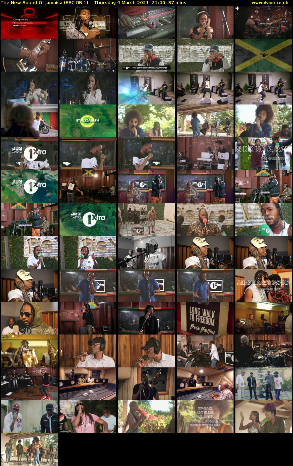 The New Sound of Jamaica (BBC RB 1) Thursday 4 March 2021 21:00 - 21:37
