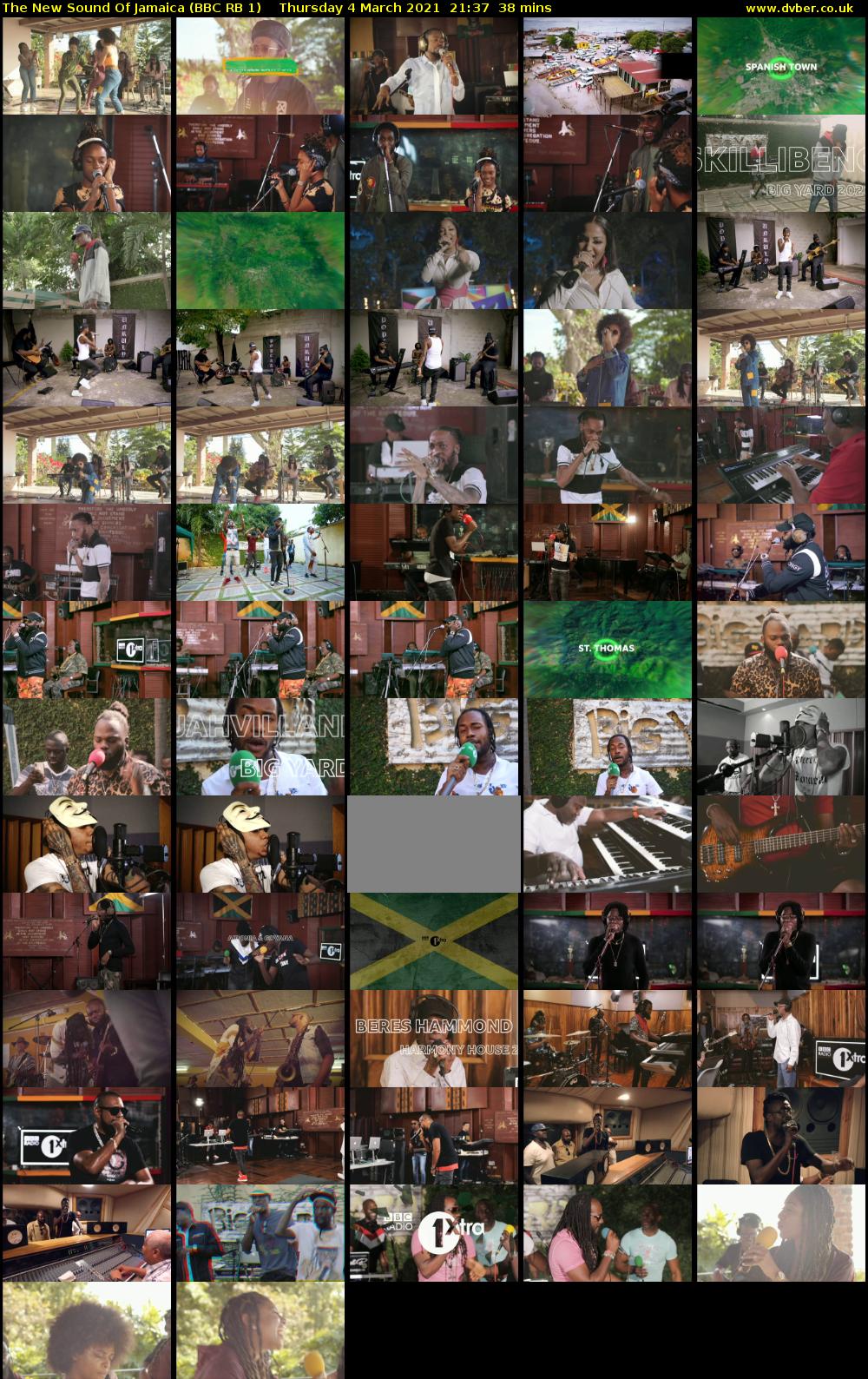 The New Sound of Jamaica (BBC RB 1) Thursday 4 March 2021 21:37 - 22:15